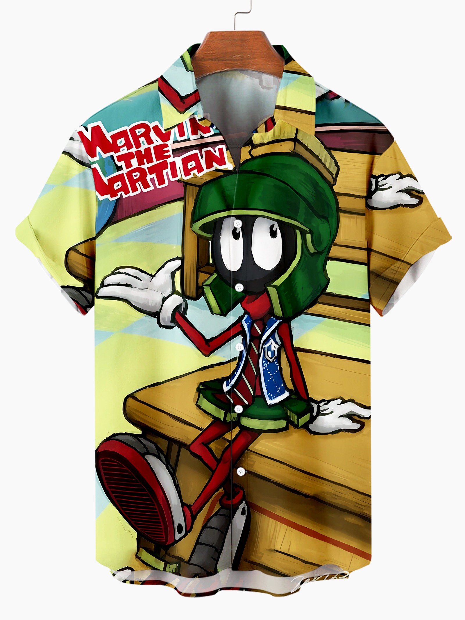 Men's Classic Christmas Short Sleeve Shirt