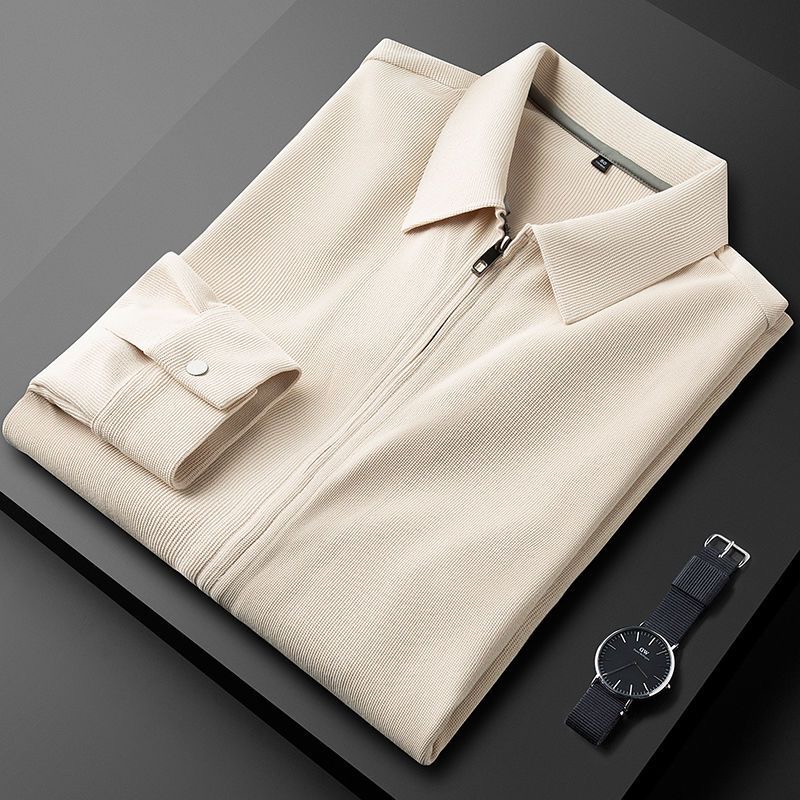 StreamlineFlex Men's Business Casual Zipper Jacket