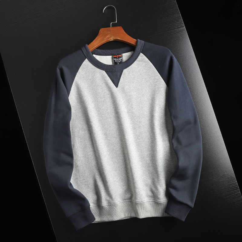 "CottonEase Comfort Round-Neck Leisure Hoodies