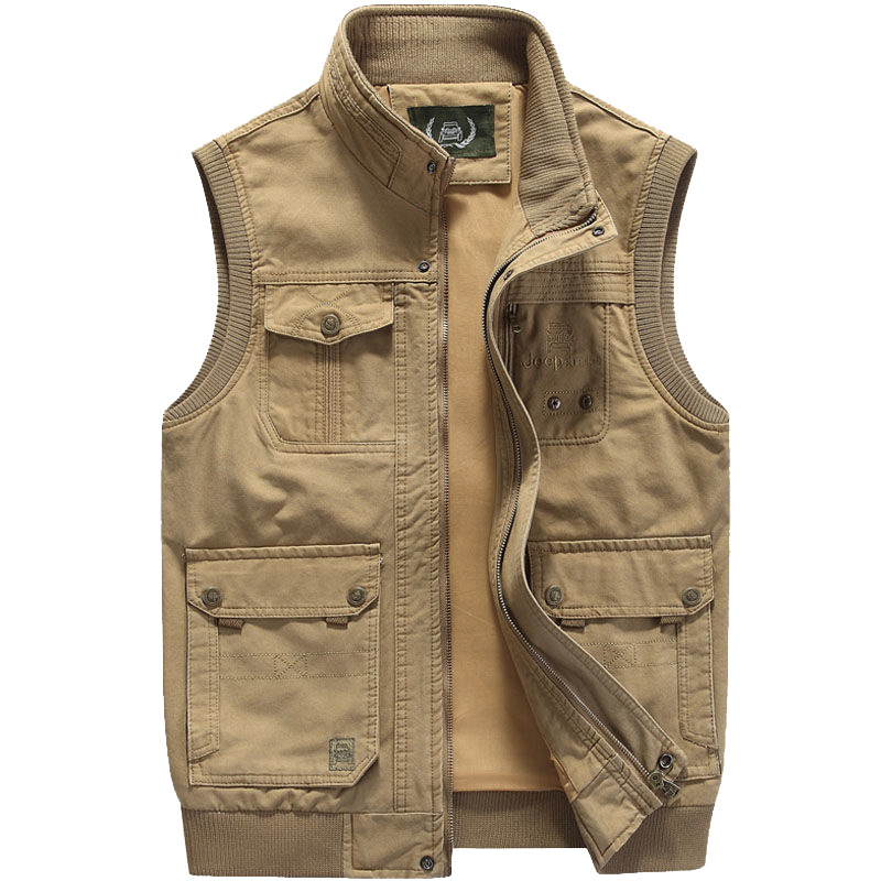 Men's Multi-Pocket Vintage Vest – The Perfect Gift for Dad