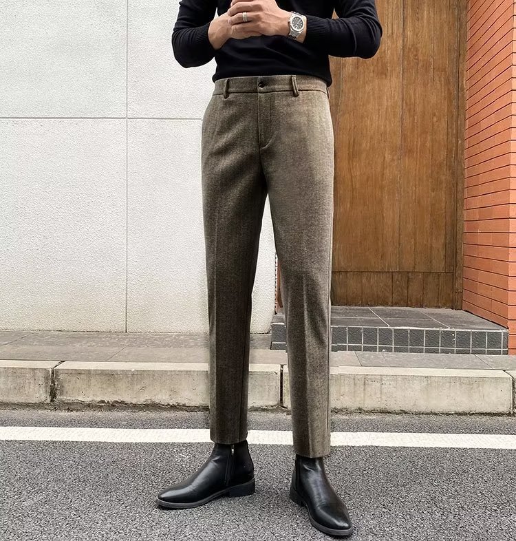 Heritage Tweed Tailored Trousers