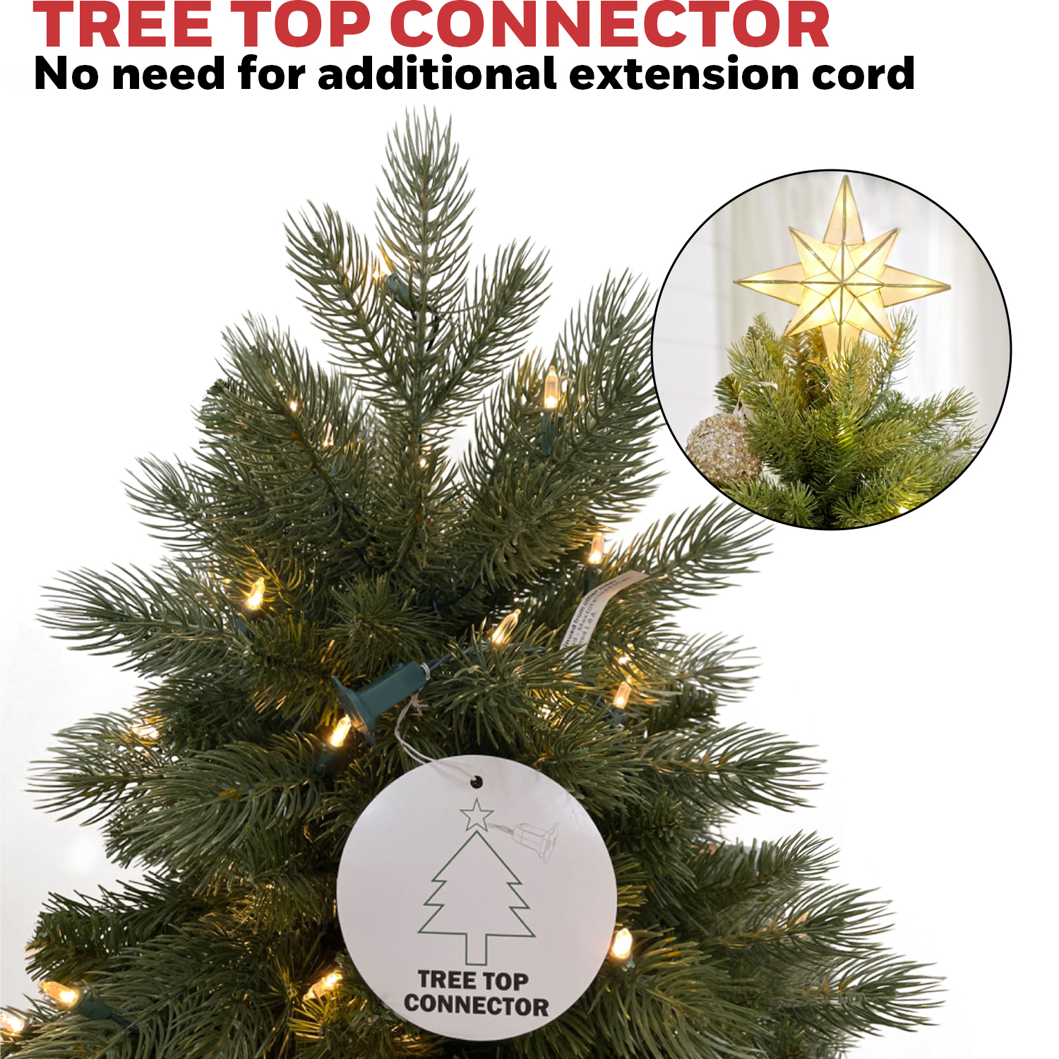 Honeywell Crestone Fir Artificial Christmas Tree - Thumbnail 5
