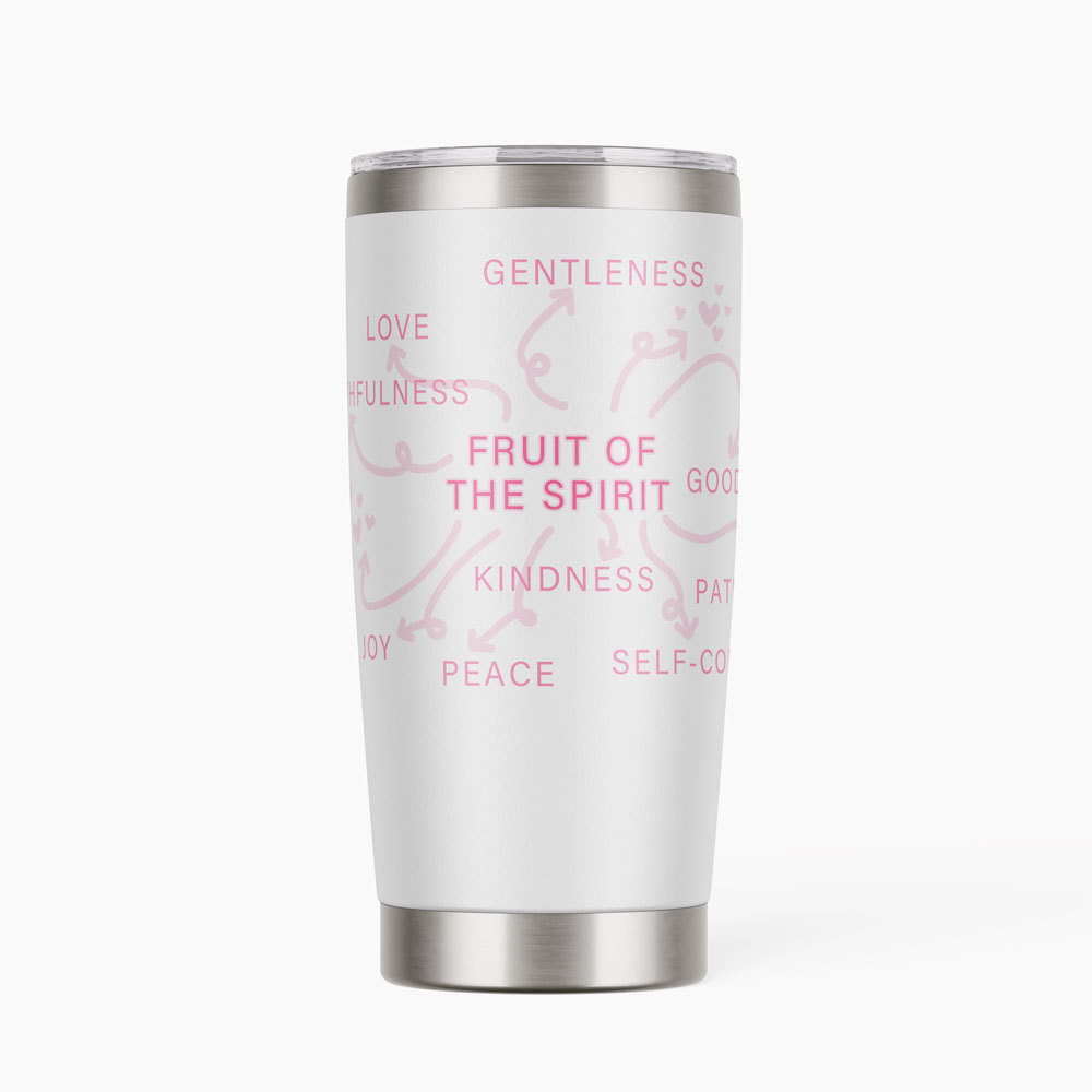 Personalized Fruit Of The Spirit Christian 20OZ Tumbler