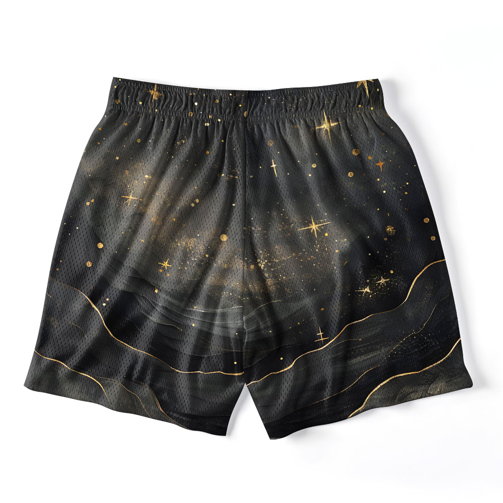 The Light Of Praise Christian Mesh Shorts