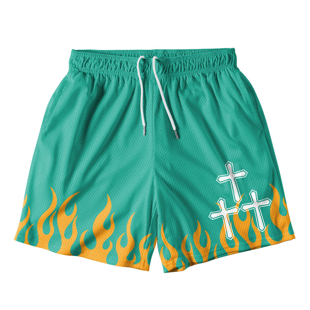 Cross Christian Mesh Shorts