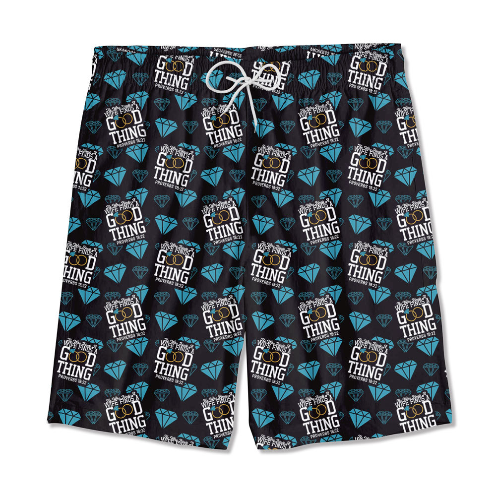 Find Good Things Christian Dark Couple Hawaiian Shirt