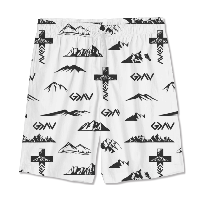 God Is Greater Than The Highs And Lows White Christian Hawaiian Shirt