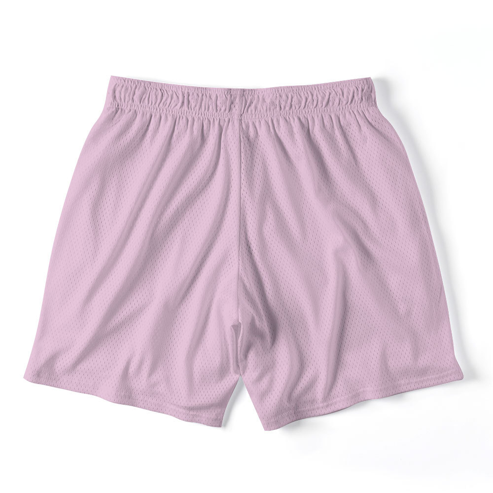 It Will Be OK Pink Christian Mesh Shorts