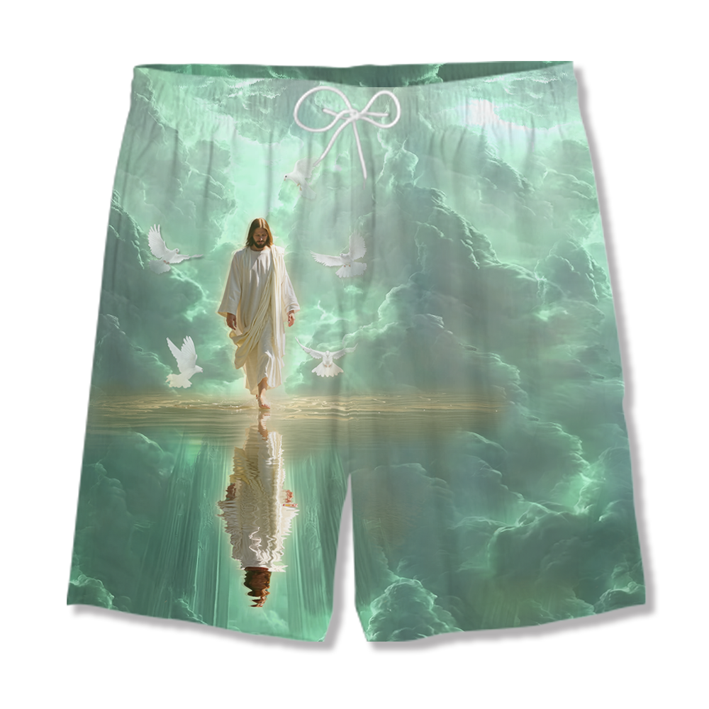  Water Walker Christian Hawaiian Shirt 