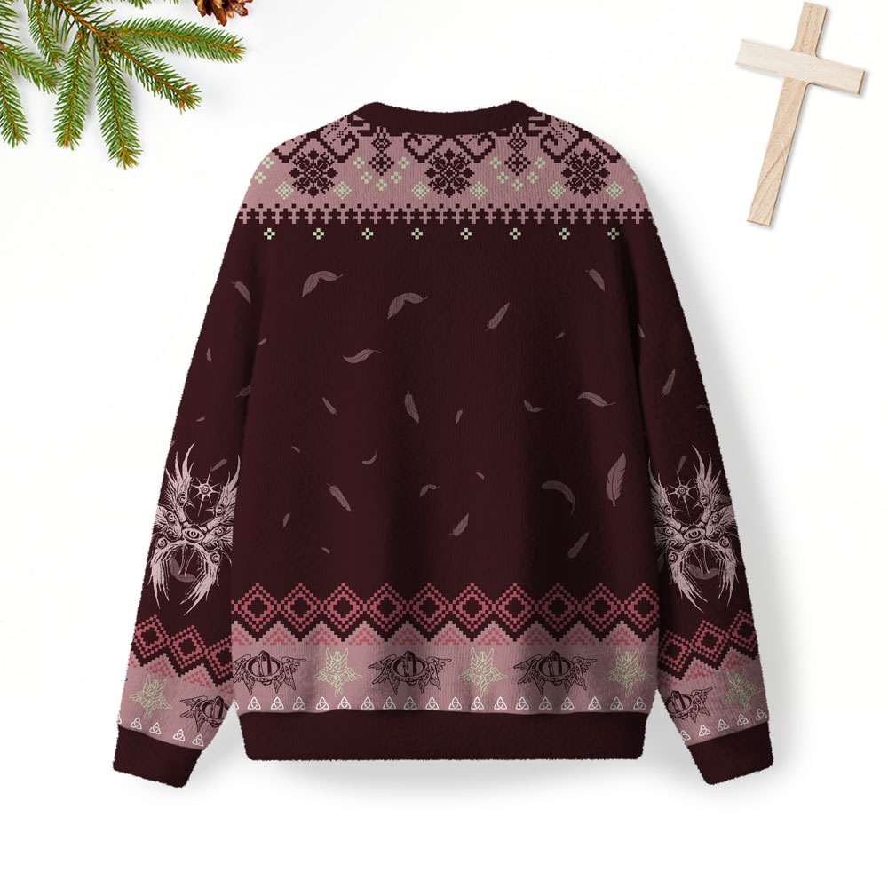 Be Not Afraid Furry Christian Lightweight Sweater