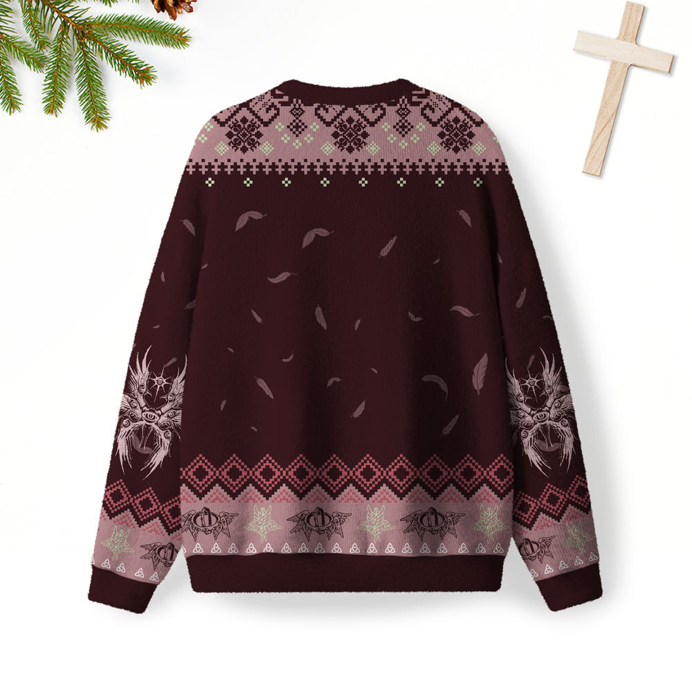 Be Not Afraid Furry Christian Lightweight Sweater