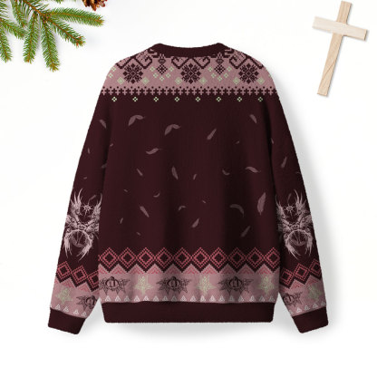 Be Not Afraid Furry Christian Lightweight Sweater