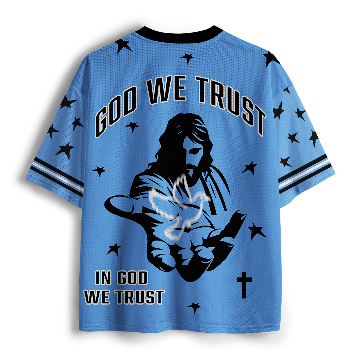 In God We Trust Christian Mesh Jersey
