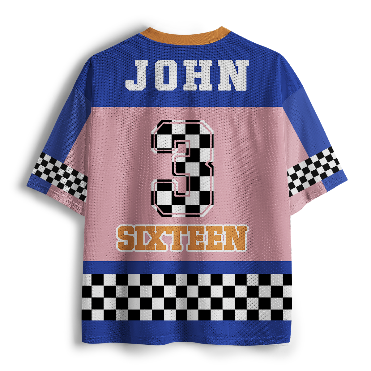 John 3:16 Christian Mesh Jersey