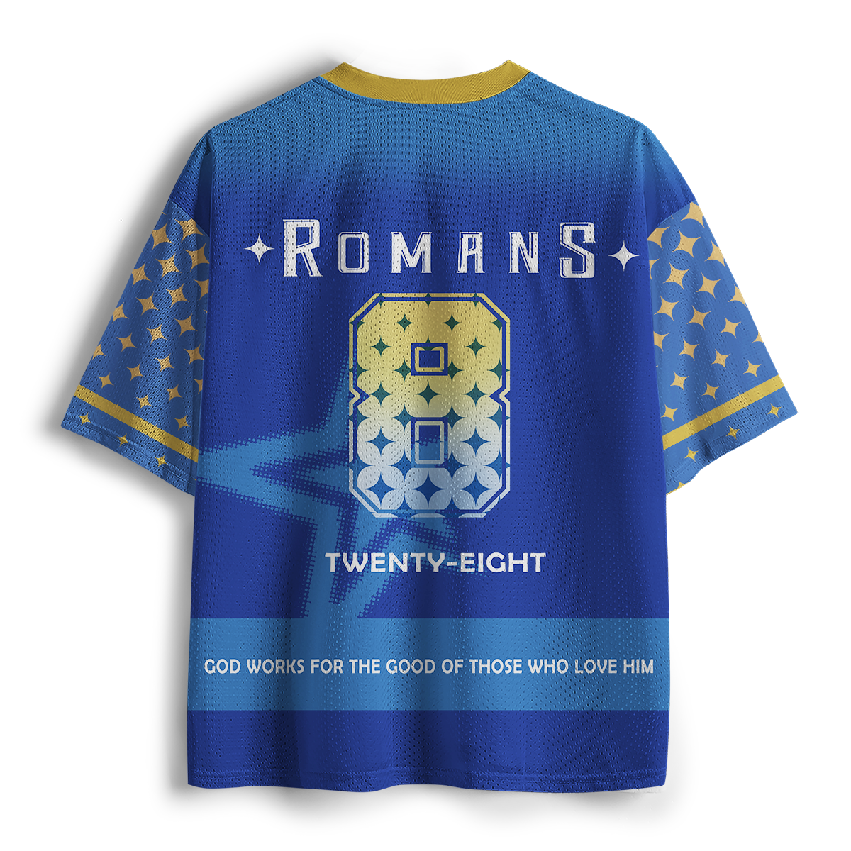 Romans 8 Christian Mesh Jersey