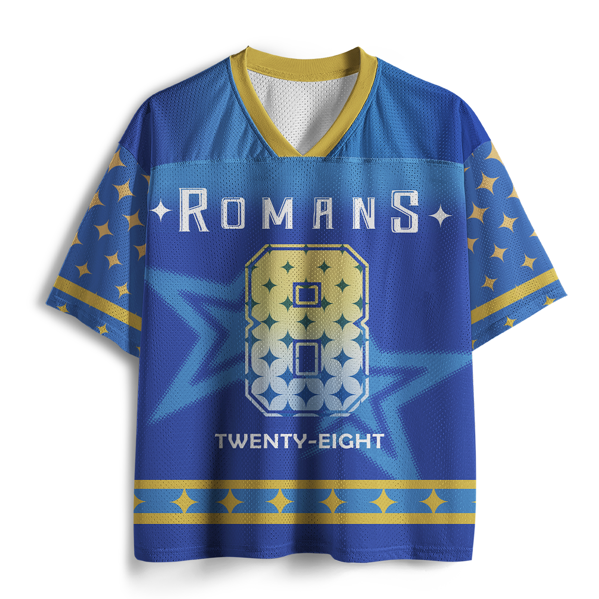 Romans 8 Christian Mesh Jersey