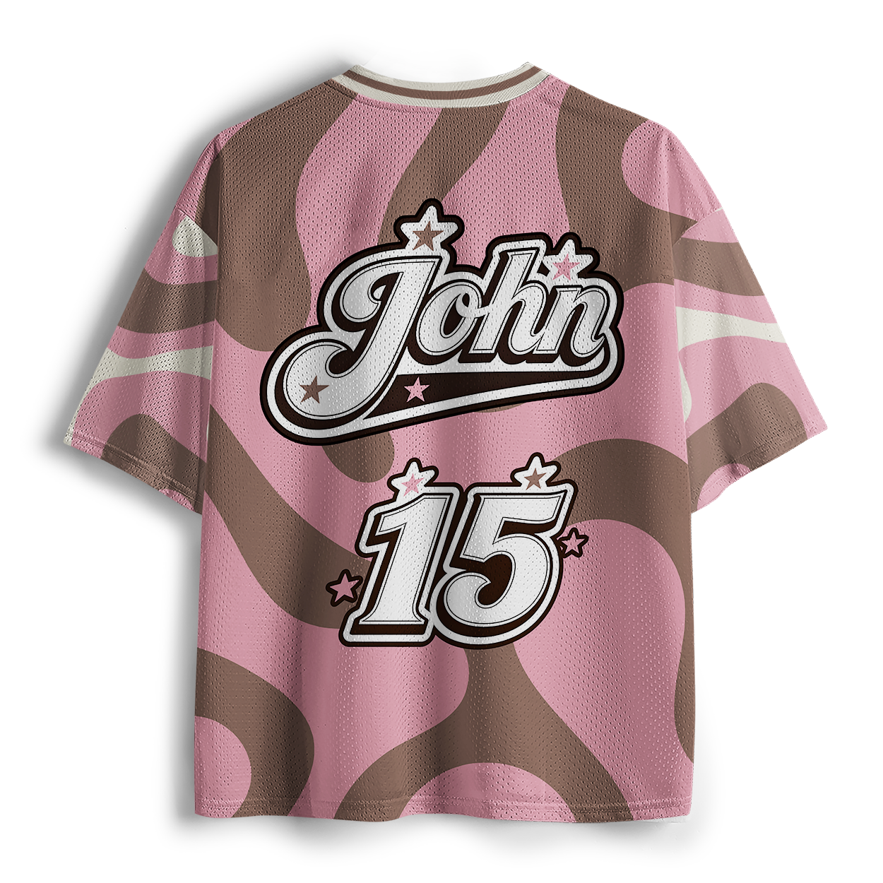 No Greater Love Christian Navy Mesh Jersey