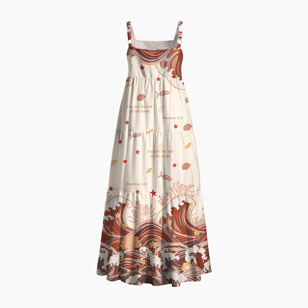 You Are The Salt Of The Earth Christian Maxi Dress