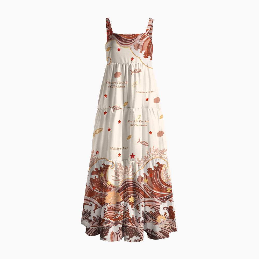 You Are The Salt Of The Earth Christian Maxi Dress