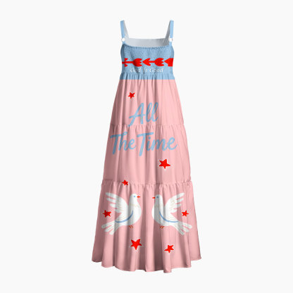 God Is Good All The Time Christian Maxi Dress