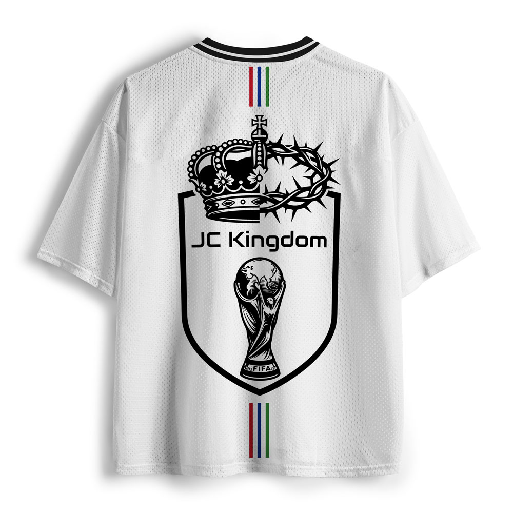 Jesus Saves Christian Mesh Jersey  