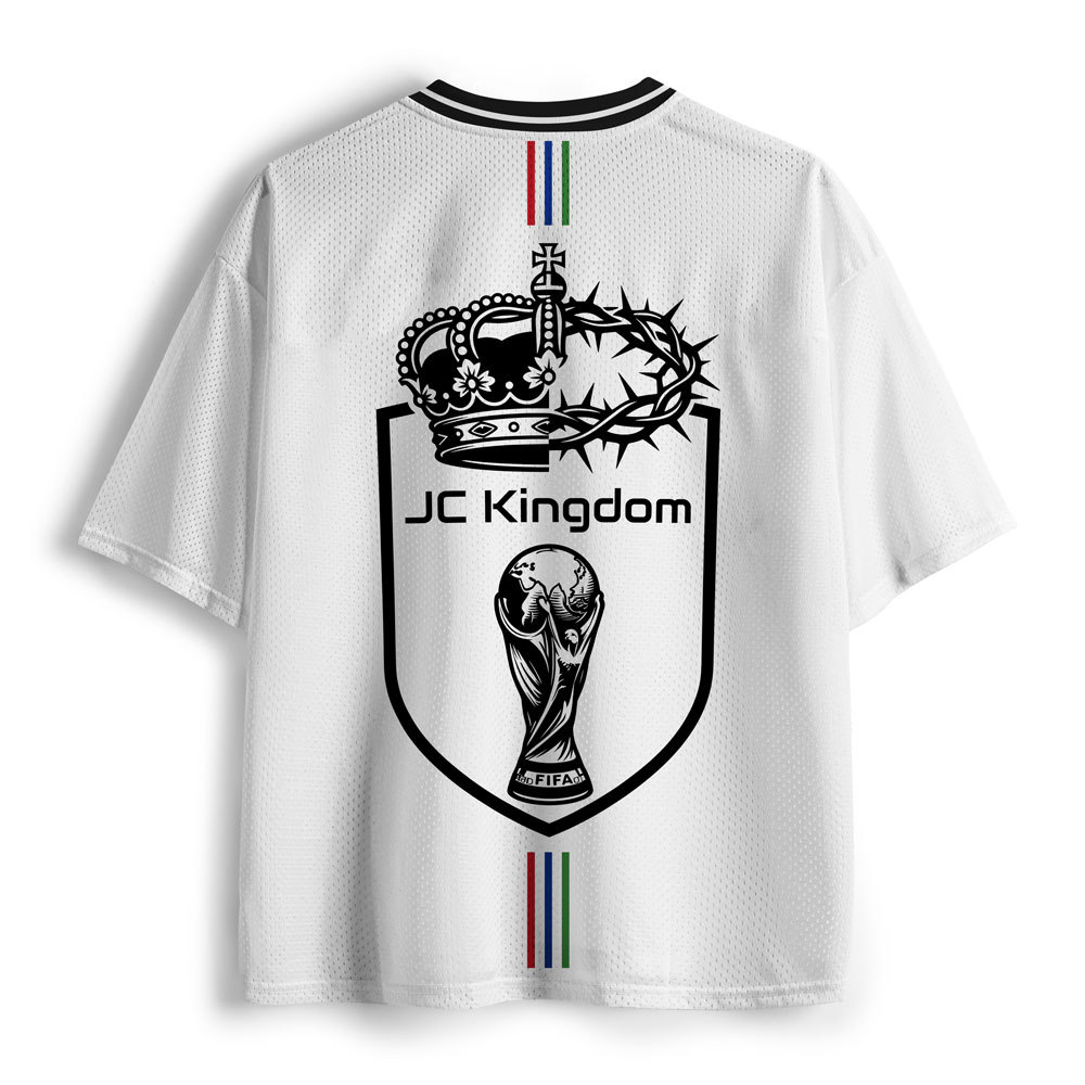 Jesus Saves Christian Mesh Jersey  