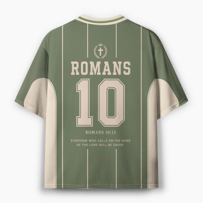Jesus Saves Christian Mesh Jersey