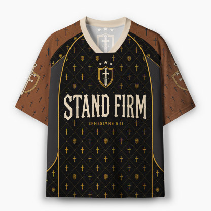 Stand Firm Christian Mesh Jersey