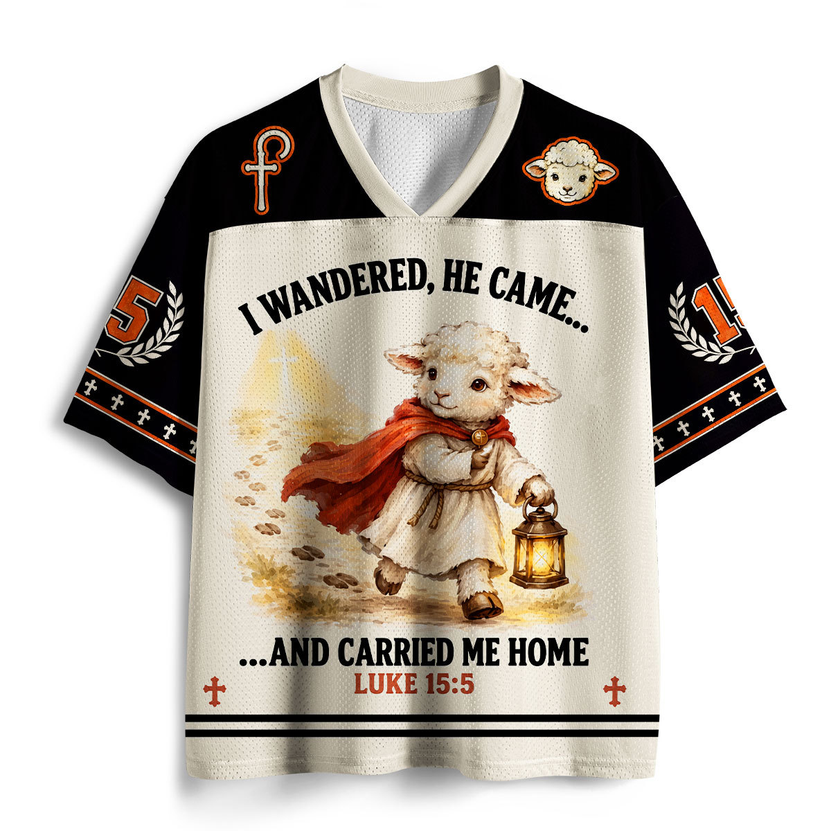 Found By The Shepherd Christian Mesh Jersey