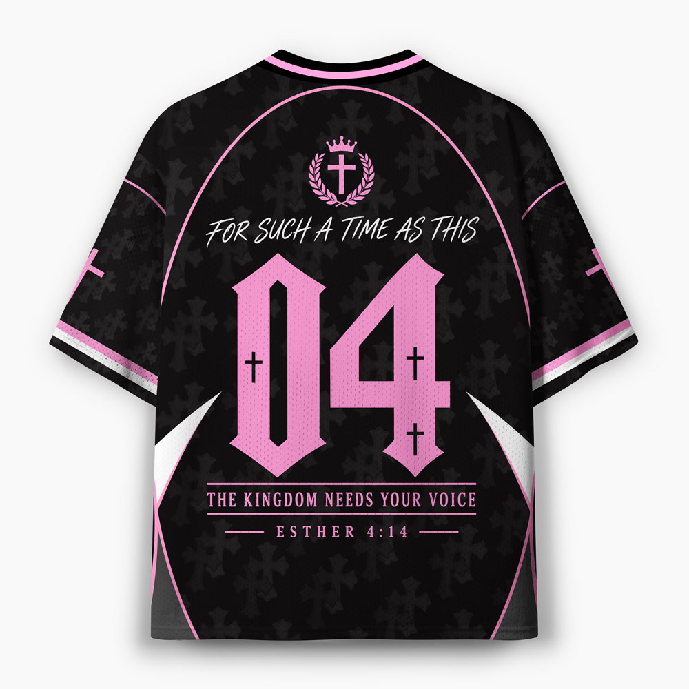 Go Ahead Girl Be Too Much Christian Mesh Jersey