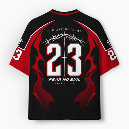 Fear No Evil Christian Mesh Jersey