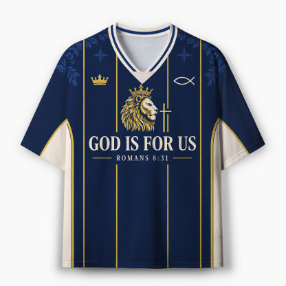 God Is For Us Christian Mesh Jersey