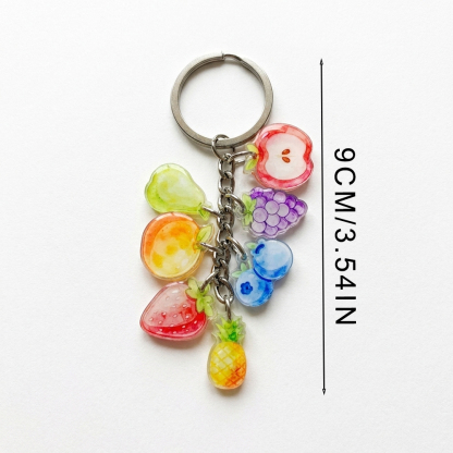 Fruit of the Spirit Acrylic Christian Keychain