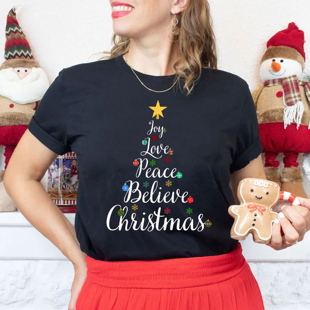 Joy In Christmas Christian T-Shirt