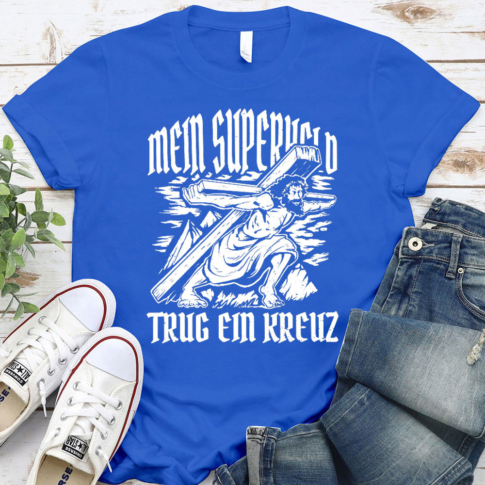 Jesus Carrying Cross Religious T-Shirt