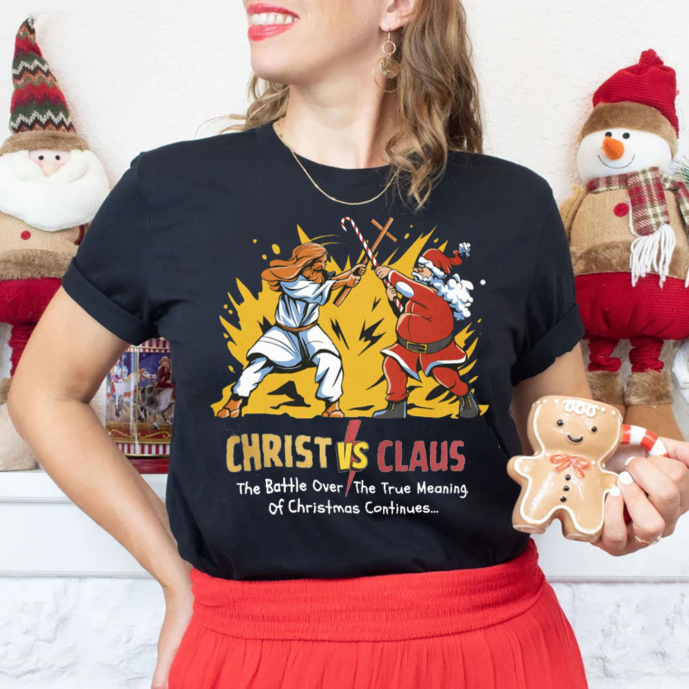The True Meaning Of Christmas Christian T-Shirt