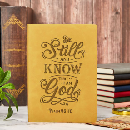 Be Still And Know Christian Notebooks