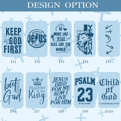Personalized Christian Keychain