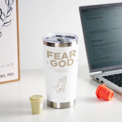 Personalized Fear God Tumbler