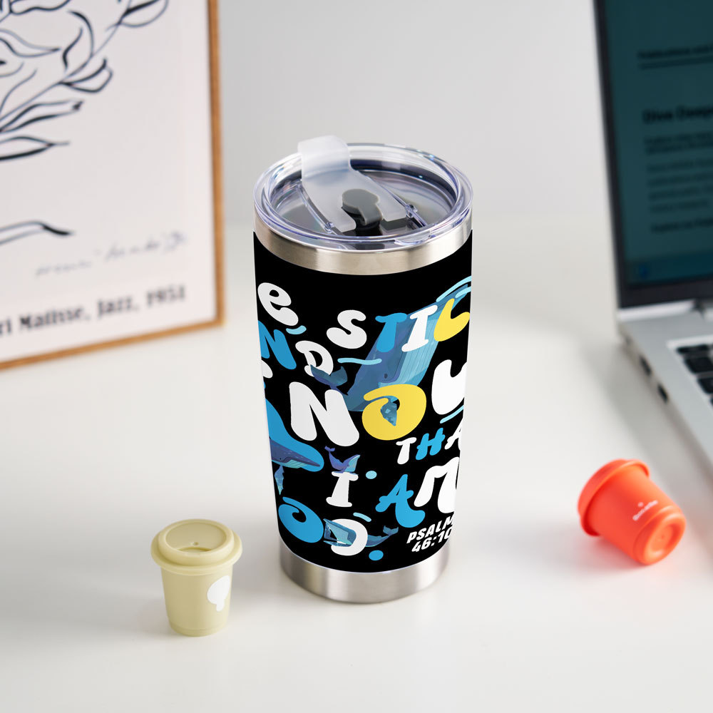 Whale Christian 20OZ Tumbler