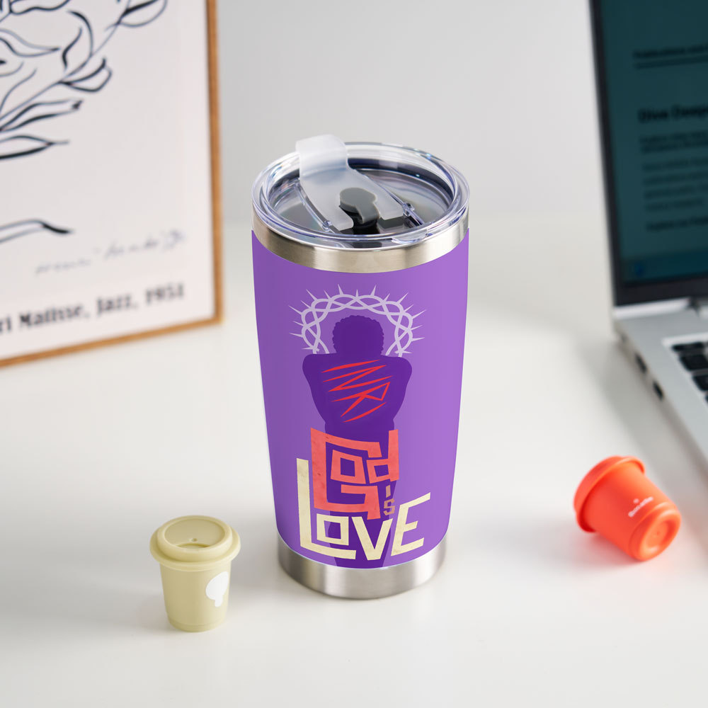 God Is Love Christian 20OZ Tumbler