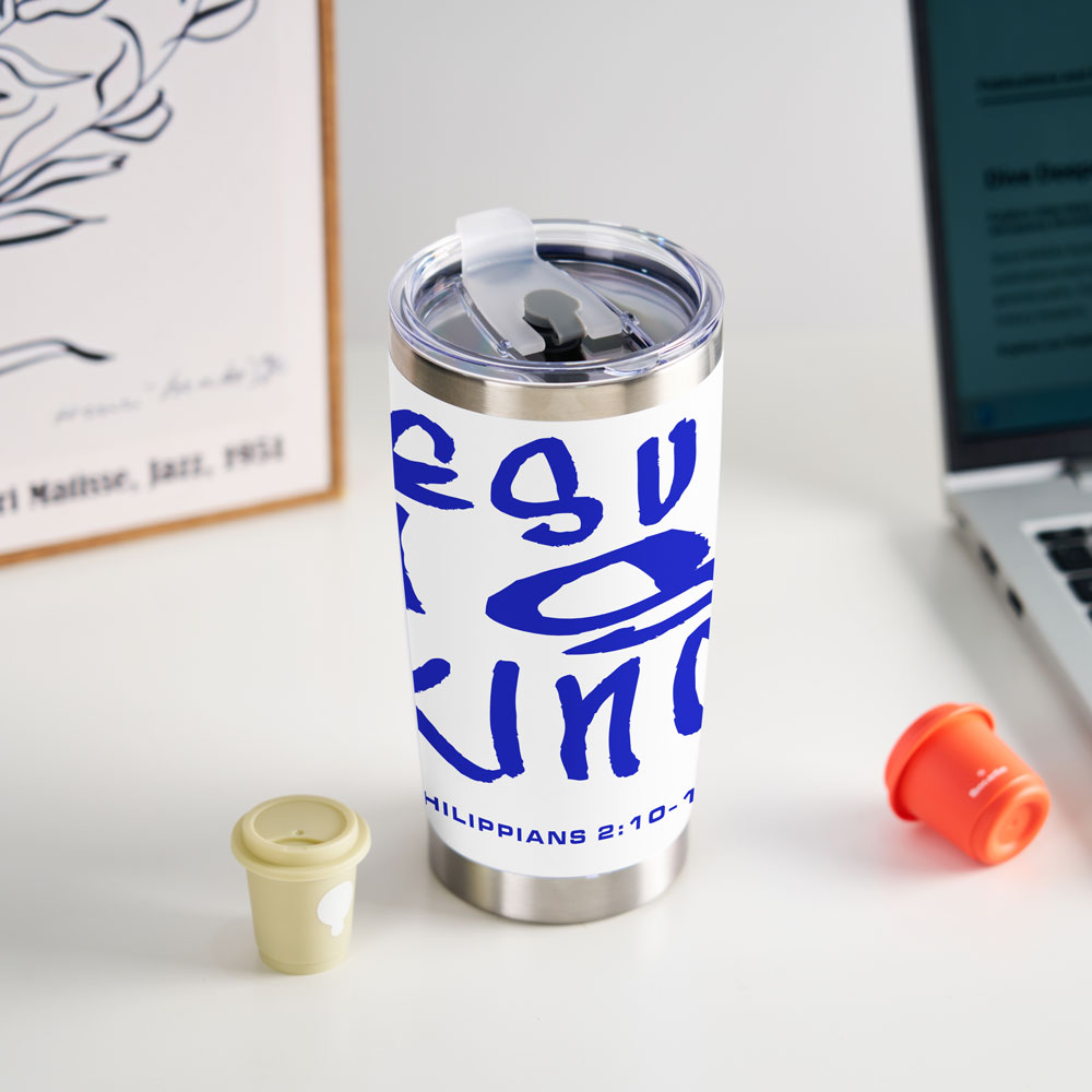 Jesus Is King Christian 20OZ Tumbler