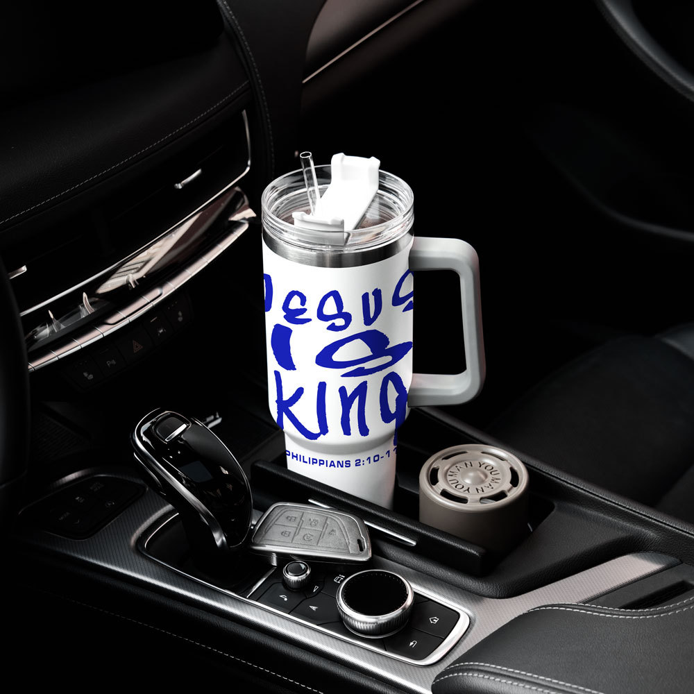 Jesus Is King Christian 40OZ Tumbler