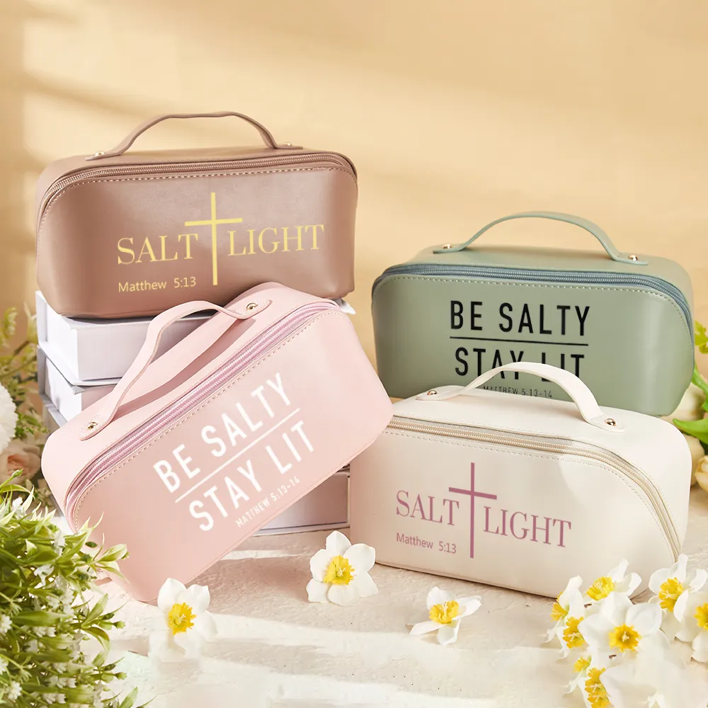 Personalized Christian Makeup Bag