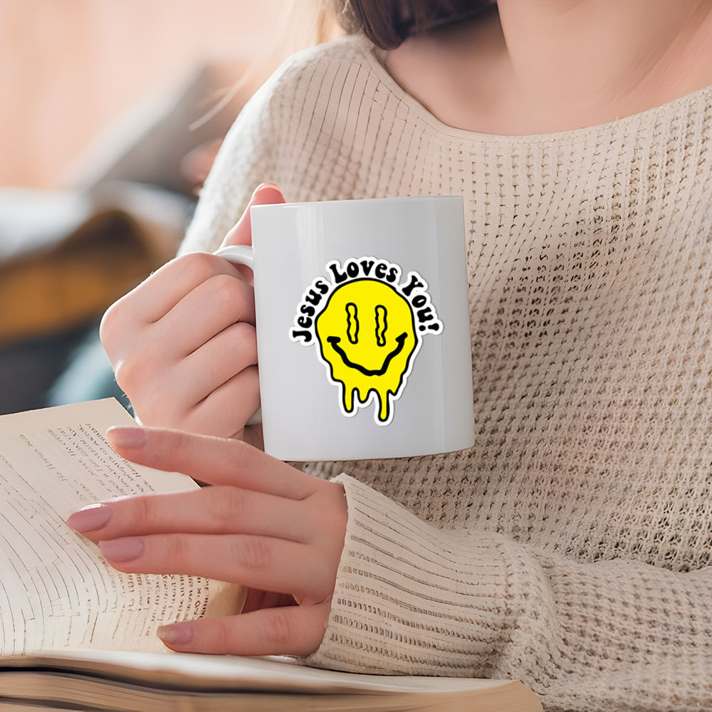 Jesus Love You Christian Stickers