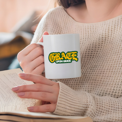 Grace Upon Grace Christian Stickers