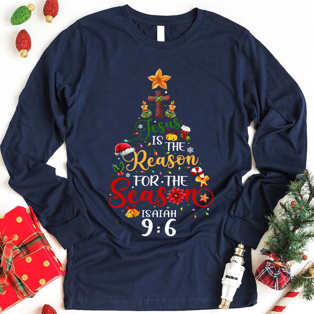 Jesus Is The Reason To The Season Christian T-Shirt