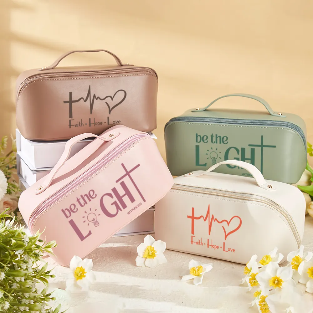 Personalized Bible Verse Makeup Bag