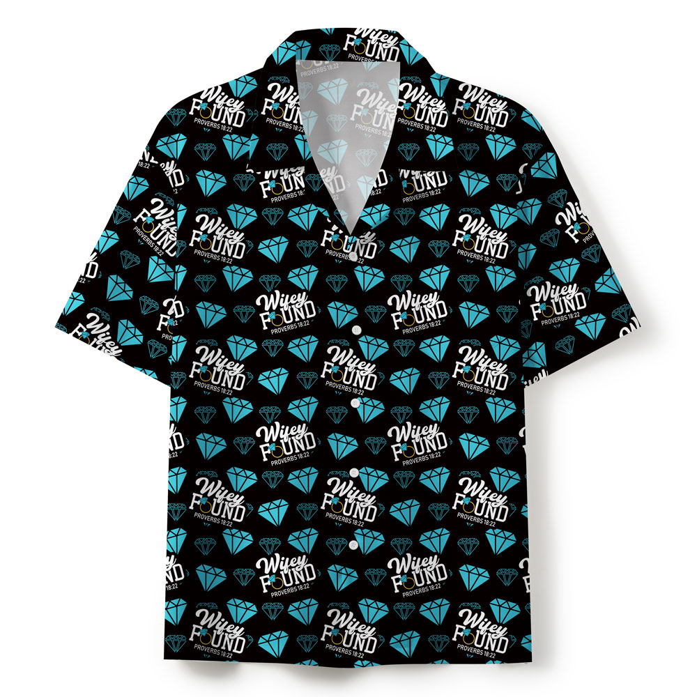 Find Good Things Christian Dark Couple Hawaiian Shirt