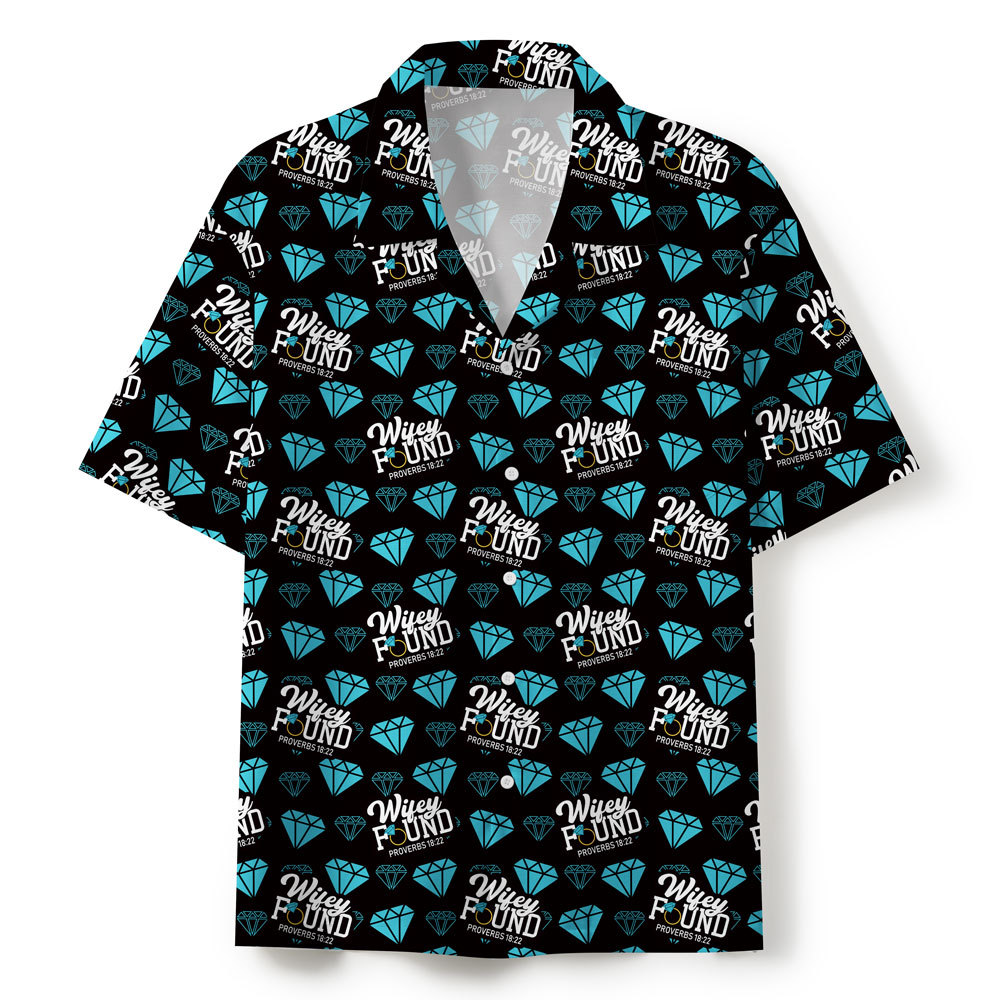 Find Good Things Christian Dark Couple Hawaiian Shirt